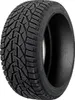 A close-up studio shot of a single car tire. Produktbild-Vorschau