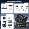 4 Port LAN Splitter 1 auf 4 Gigabit Ethernet Switch Port Produktbild-Vorschau 5