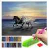 ARTULIO Diamond Painting Set - Galoppierende Pferde am Produktbild-Vorschau 1