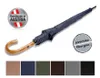 bugatti ombrello a bastone ombrello Knight AC Oxford Black Anteprima dell’immagine prodotto 9