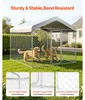 SucceBuy Budy dla psów 2,3 x 2,3 x 2,15 m, buda dla psów z Podgląd zdjęcia produktu 2