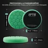 SPTA 180mm polijstpad, Hex-Logic polijstschuim, waxschuim, Productafbeelding-voorbeeld 3
