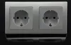ChiliTec DELPHI Set 2 prises + cadre double 250V~/ 16A, Voir les images du produit 3