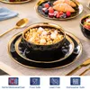 Service de table en porcelaine, 12 pièces service combiné, Voir les images du produit 3
