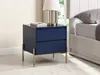 Set aus 2 Nachttischen mit 2 Schubladen - Metall und MDF Produktbild-Vorschau 9