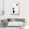 Giallobus - Bimba palloncino cuore rosso - Banksy - 70L x Anteprima dell’immagine prodotto 4