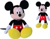 Two plush Mickey Mouse toys are shown against a white background. One is larger and in the foreground, while the other is smaller and in the background. Voir les images du produit