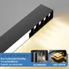 ZMH lampa sufitowa LED lampa sufitowa czarna 53CM długa Podgląd zdjęcia produktu 3