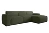 AX LIVING Canapé forme L Didim mini vert large 310 cm, Voir les images du produit 3