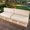 Abziehbares palettenkissen lot x2 aus polyester BANANAIR Produktbild-Vorschau 4