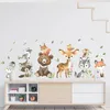 Wandtattoo mit Waldtieren, Wandtattoo für Kinderzimmer, Produktbild-Vorschau 2