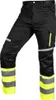 Pantaloni ad alta visibilità NEO TOOLS nero/giallo - Alta Anteprima dell’immagine prodotto 1