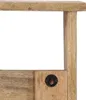 vidaXL Wandgarderobe mit 4 Haken Massivholz Mango Produktbild-Vorschau 5