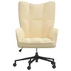 Relaxsessel dkd-home-decor Cremeweiß Samt 61,5 x 69 x Produktbild-Vorschau 3