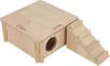 Maisonnette en bois pour hamster – cachette naturelle avec Voir les images du produit 2