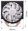 ENDORFY Spartan 5 MAX ARGB Processor Air cooler 12 cm Black Voir les images du produit 15