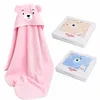 Textom Premium Kids Kapuzenhandtuch 80x80 cm Baby Badetuch Produktbild-Vorschau 1