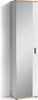 byLIVING Hochschrank Jakob, 49x196x30 cm, Melamin weiß mit Produktbild-Vorschau 1