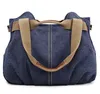 Handtasche Damen Canvas Schultertasche Multifunktionale Produktbild-Vorschau 2