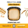 Papier sulfurisé pour friteuse à air chaud, 200 pièces, Voir les images du produit 2