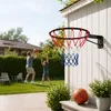 Relaxdays Basketballkorb Wandmontage, inkl. Netz & Dübel, Produktbild-Vorschau 5