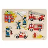 Goki Noppenpuzzel Brandweer Voir les images du produit 1