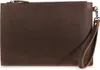 INF Herren-Leder-Clutch, Handtasche aus Vintage-Rindsleder Produktbild-Vorschau 3
