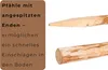 Lot de 6 Piquets en Bois de Noisetier 180 cm Pointus Ø6-7 Voir les images du produit 7