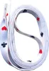 SNORS bedruckte Schnürsenkel flach - POKER - 10mm - 140cm Produktbild-Vorschau 1