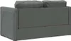 The back view of a dark gray sofa bed. Náhľad obrázku produktu