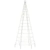 LED-Weihnachtsbaum 200 LEDs Warmweiß 180 cm Produktbild-Vorschau 4