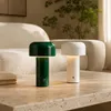 Luxus Europe - Lampada da tavolo touch Luna, colore giallo Anteprima dell’immagine prodotto 4