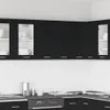 vidaXL Nástenná skrinka Lyon Black 60x31x60 cm Materiál na Náhľad obrázku produktu 1