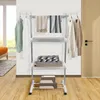 Séchoir à linge 3 niveaux pour l'intérieur pliable Séchoir Voir les images du produit 5