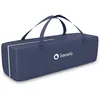 A blue carrying bag with handles and a white stripe, featuring the Lionelo logo. Produktbild-Vorschau