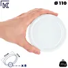 KADAX couvercle en verre, écrou, couvercle, bocaux fi110, Voir les images du produit 2