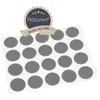 Adsamm® | 20 x Abdeckkappen | Ø 13 mm | Grau dunkel | rund Produktbild-Vorschau 2