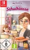 A video game box cover showing cartoon characters in a classroom setting. Produktbild-Vorschau