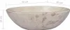 Waschbecken Creme 53x40x15 cm Marmor Produktbild-Vorschau 7