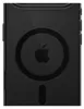A close-up of the back of a black iPhone case with the Apple logo visible. Anteprima dell’immagine prodotto