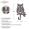 set di 2 ganci da parete gufo appendiabiti ganci da parete Anteprima dell’immagine prodotto 2
