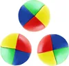 Three colorful juggling balls are arranged on a white background. Produktbild-Vorschau