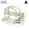 A diagram showing the dimensions of a bunk bed. Anteprima dell’immagine prodotto