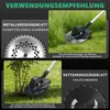 Akku Rasentrimmer Bürstenloser 1200W Mit 2Akku 18V, 16800 Produktbild-Vorschau 3