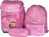 A set of pink school bags with star patterns. Voir les images du produit