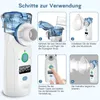 Nigecue Inhalationsgerät Tragbar Vernebler Set Leises Produktbild-Vorschau 5