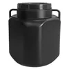 plasteo® 40 litri barile a collo largo nero quadrato con Anteprima dell’immagine prodotto 4