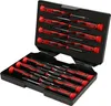A set of screwdrivers in a black case. Produktbild-Vorschau