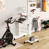 Iropro Stehpult Höhenverstellbar Sitz-Steh-Schreibtisch, Produktbild-Vorschau 4