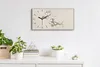 Dekor Leinwand Uhr Wandbilder 60x30 Malerei Asiatische Produktbild-Vorschau 3